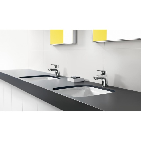 Смеситель hansgrohe Logis для раковины со сливным гарнитуром 71070000, хром