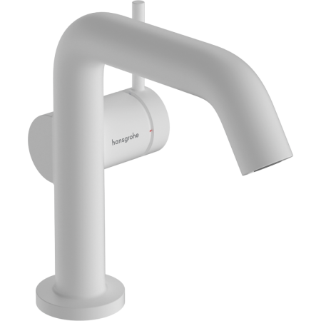 Смеситель для раковины hansgrohe Tecturis S 110 Fine CoolStart, EcoSmart+, 73321700, матовый белый