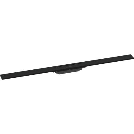 Внешняя часть трапа для душа hansgrohe RainDrain Flex, 100 см, укорачиваемая 56046670, матовый черный