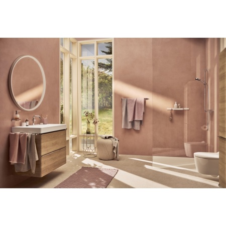 Смеситель для раковины hansgrohe Tecturis S 110 Fine CoolStart, EcoSmart+, 73321000, хром
