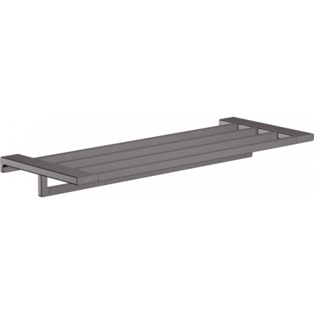 Полка для полотенец AddStoris Hansgrohe 41751340, шлифованный черный хром