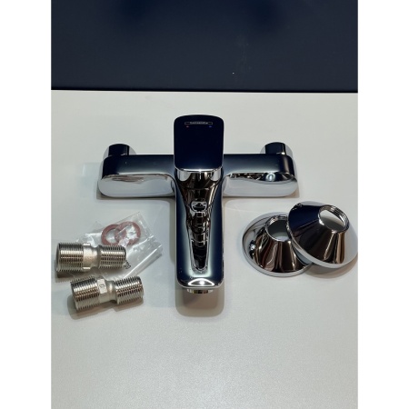 Смеситель для ванны hansgrohe Logis 71400000/U2, хром, уцененный товар