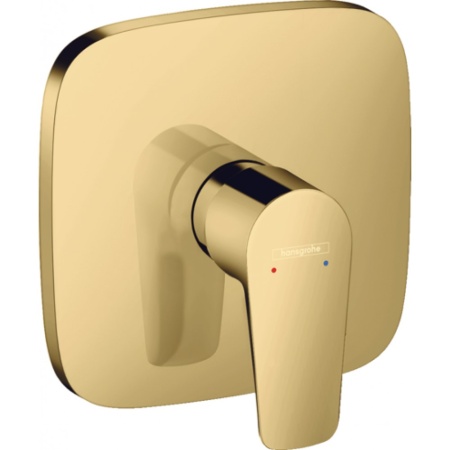 Смеситель hansgrohe Talis E для душа однорычажный, СМ, 71765990, полированное золото