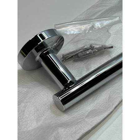 Держатель для туалетной бумаги hansgrohe Logis Universal без крышки 41726000/U, хром, уцененный товар