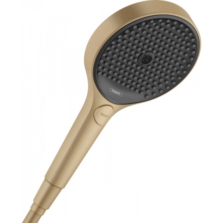 Ручной душ Hansgrohe Rainfinity 130 3jet 26864140, шлифованная бронза