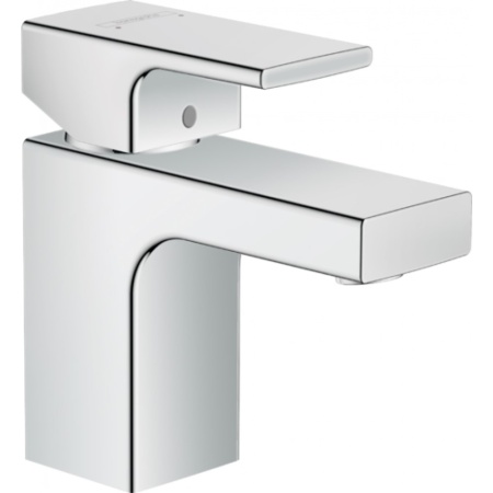 Смеситель для раковины 70, со сливным гарнитуром Hansgrohe Vernis Shape 71560000, хром