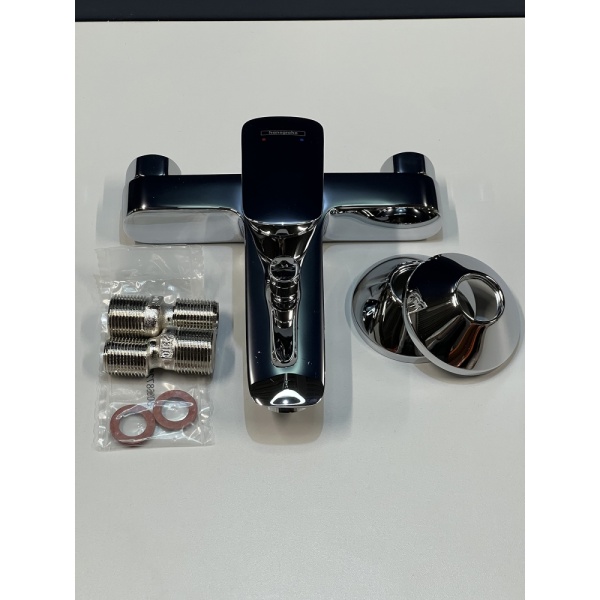 Смеситель для ванны hansgrohe Logis 71400000/U1, хром, уцененный товар