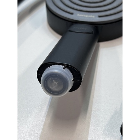 Душевой гарнитур hansgrohe Pulsify Select S 105 3jet Relaxation cо штангой 65 см 24160670/U, матовый черный, уцененный товар