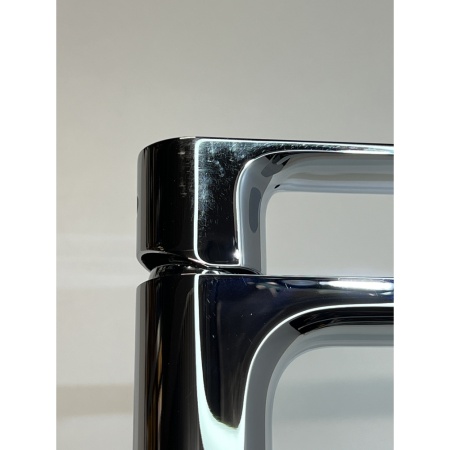 Смеситель для раковины hansgrohe Rebris S 80, со сливным гарнитуром 72510000/U, хром, уцененный товар