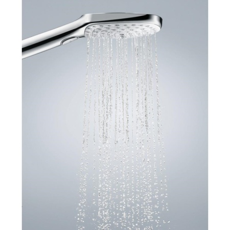 Ручной душ hansgrohe Raindance Select 120 Air 3jet 26520400, белый/хром