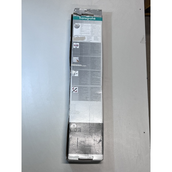 Душевой гарнитур hansgrohe Crometta 100 Vario, 2 режима, со штангой 65 см 26532400, белый/хром, уцененный товар
