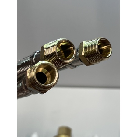 Встраиваемая часть смесителя hansgrohe на край ванны на 4 отверстия 13440180/U, уцененный товар
