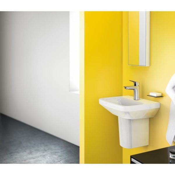 Смеситель hansgrohe Logis для раковины со средним изливом и сливным гарнитуром 71100000, хром