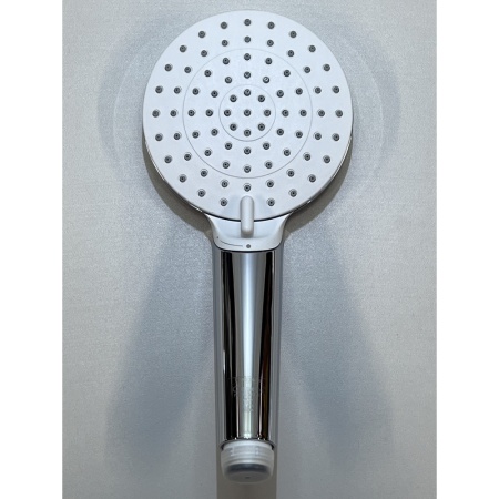 Душевой гарнитур hansgrohe Crometta 100 Vario, 2 режима, со штангой 65 см 26532400, белый/хром, уцененный товар