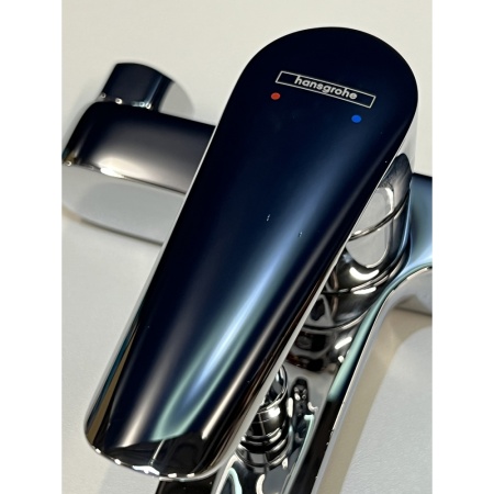 Смеситель для ванны hansgrohe Logis E 71403000/U1, хром, уцененный товар