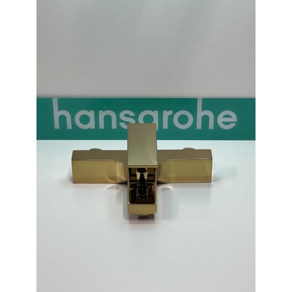 Смеситель для ванны hansgrohe Metropol 32540990/U, полированное золото, уцененный товар