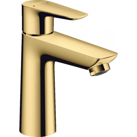 Смеситель для раковины Hansgrohe Talis E 110, однорычажный, без сливного набора 71712990, полированное золото