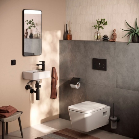 Готовый набор аксессуаров hansgrohe AddStoris HG-PR191, матовый черный