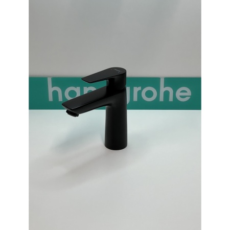 Смеситель для раковины hansgrohe Talis E 110, 71712670/U, матовый черный, уцененный товар