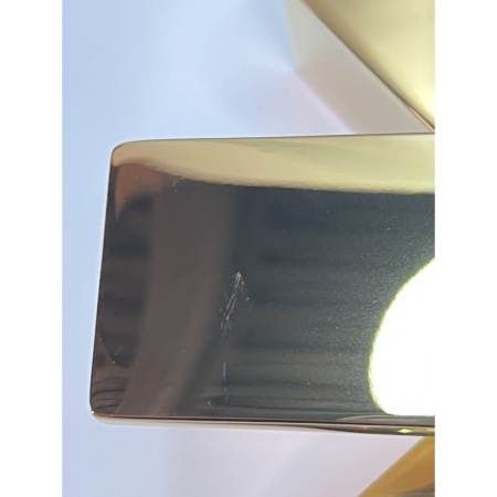 Смеситель для ванны hansgrohe Metropol 32540990/U, полированное золото, уцененный товар