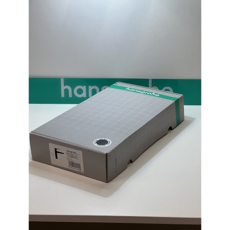 Смеситель для раковины hansgrohe Metropol 110 со сливным клапаном Push-Open 32507670/U, матовый черный, уцененный товар