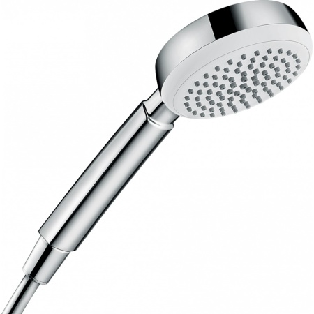Ручной душ hansgrohe Crometta 100 1jet 26825400, белый/хром