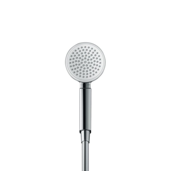Ручной душ hansgrohe Crometta 100 1jet 26825400, белый/хром