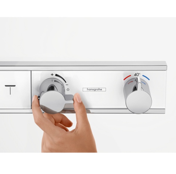 Hansgrohe 15382000S Set HG RainSelect термостатический смеситель для душа (15382000+15312180)