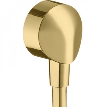 Шланговое подсоединение без клапана обратного тока E Hansgrohe FixFit 27454990, золотой