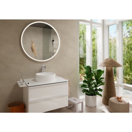 Смеситель для раковины hansgrohe Tecturis S 240 Fine, CoolStart, EcoSmart+, 73372000, хром