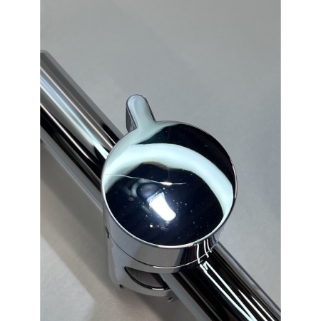 Душевой гарнитур hansgrohe Crometta 100 Vario, 2 режима, со штангой 65 см 26532400, белый/хром, уцененный товар