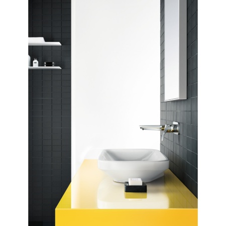 Внешняя часть смесителя для раковины hansgrohe Logis скрытого монтажа, настенный 71220000/U, хром, уцененный товар