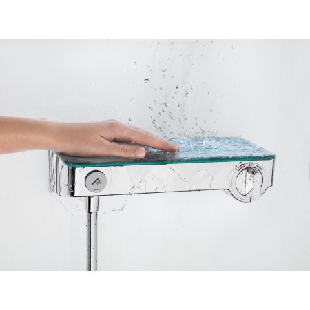 Термостат hansgrohe Ecostat Select для душа 13171400, белый/хром