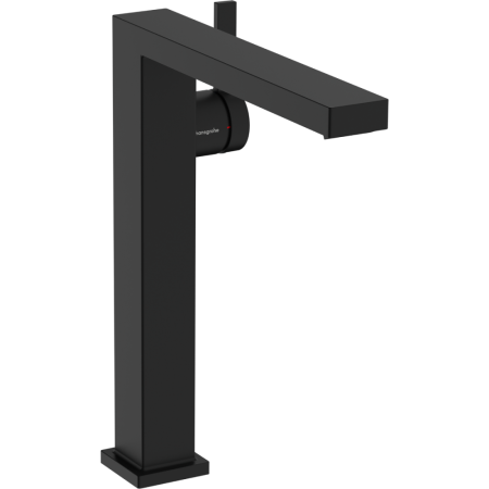 Смеситель для раковины hansgrohe Tecturis E 240 Fine CoolStart, EcoSmart+, с донным клапаном Push-Open, 73070670, матовый черный