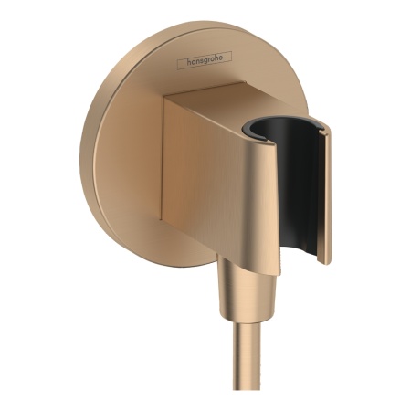Hansgrohe FixFit S Держатель душа шлифованная бронза 26888140