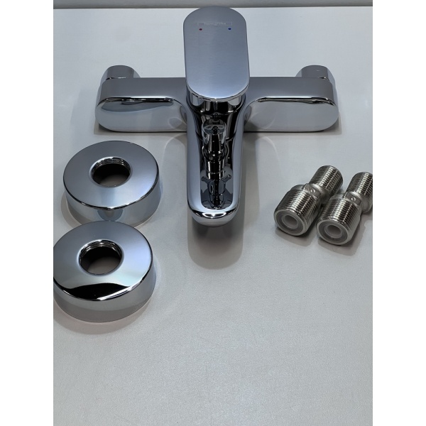 Смеситель для ванны hansgrohe Rebris S 72440000/U, хром, уцененный товар