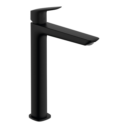 Hansgrohe Logis Смеситель для раковины 240 Fine без донного клапана черный матовый 71258670