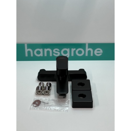 Смеситель для ванны hansgrohe Talis E 71740670/U, матовый черный, уцененный товар