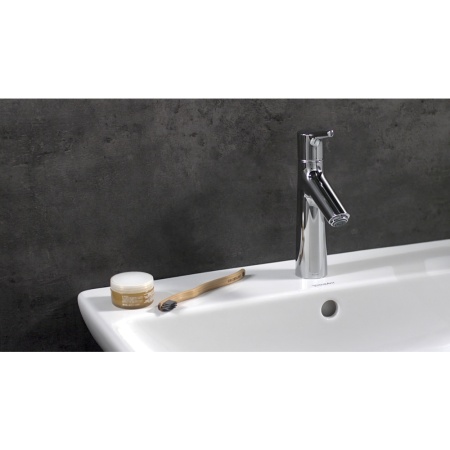 Смеситель для раковины hansgrohe Talis S 100 72020000/U, хром, уцененный товар