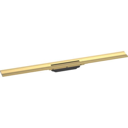 Внешняя часть трапа для душа hansgrohe RainDrain Flex, 90 см, укорачиваемая 56052990, полированное золото