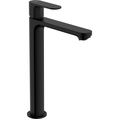 Смеситель для раковины hansgrohe Rebris S 240 CoolStart, со сливным гарнитуром 72580670/U, матовый черный, уцененный товар