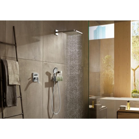 Ручной душ hansgrohe Raindance Select S 120 3jet 26530400, белый/хром