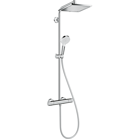 Душевая система hansgrohe Crometta Е 240 1jet с термостатом 27271000-DP, хром (ПОВРЕЖДЕНА УПАКОВКА)
