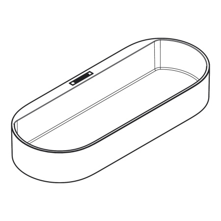 Hansgrohe WallStoris Корзина для хранения черный матовый 27913670