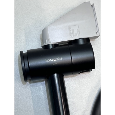 Душевой гарнитур hansgrohe Pulsify Select S 105 3jet Relaxation cо штангой 65 см 24160670/U, матовый черный, уцененный товар