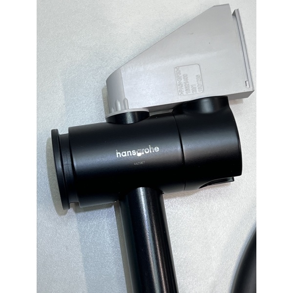 Душевой гарнитур hansgrohe Pulsify Select S 105 3jet Relaxation cо штангой 65 см 24160670/U, матовый черный, уцененный товар