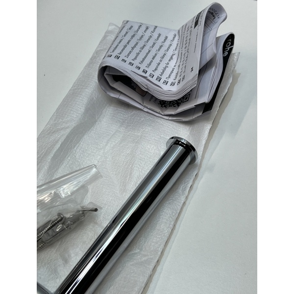 Держатель для туалетной бумаги hansgrohe Logis Universal без крышки 41726000/U, хром, уцененный товар