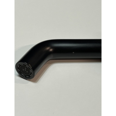 Смеситель для раковины hansgrohe Tecturis S 240 Fine, CoolStart, EcoSmart+, cо сливным гарнитуром Push-Open, 73370670/U, матовый черный, уцененный товар