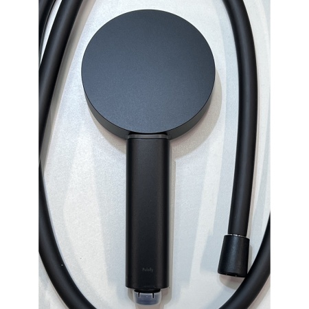 Душевой гарнитур hansgrohe Pulsify Select S 105 3jet Relaxation cо штангой 65 см 24160670/U, матовый черный, уцененный товар
