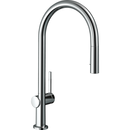 Смеситель для кухонной мойки hansgrohe Talis M54 210, с вытяжным душем 2jet 72800000/U, хром, уцененный товар